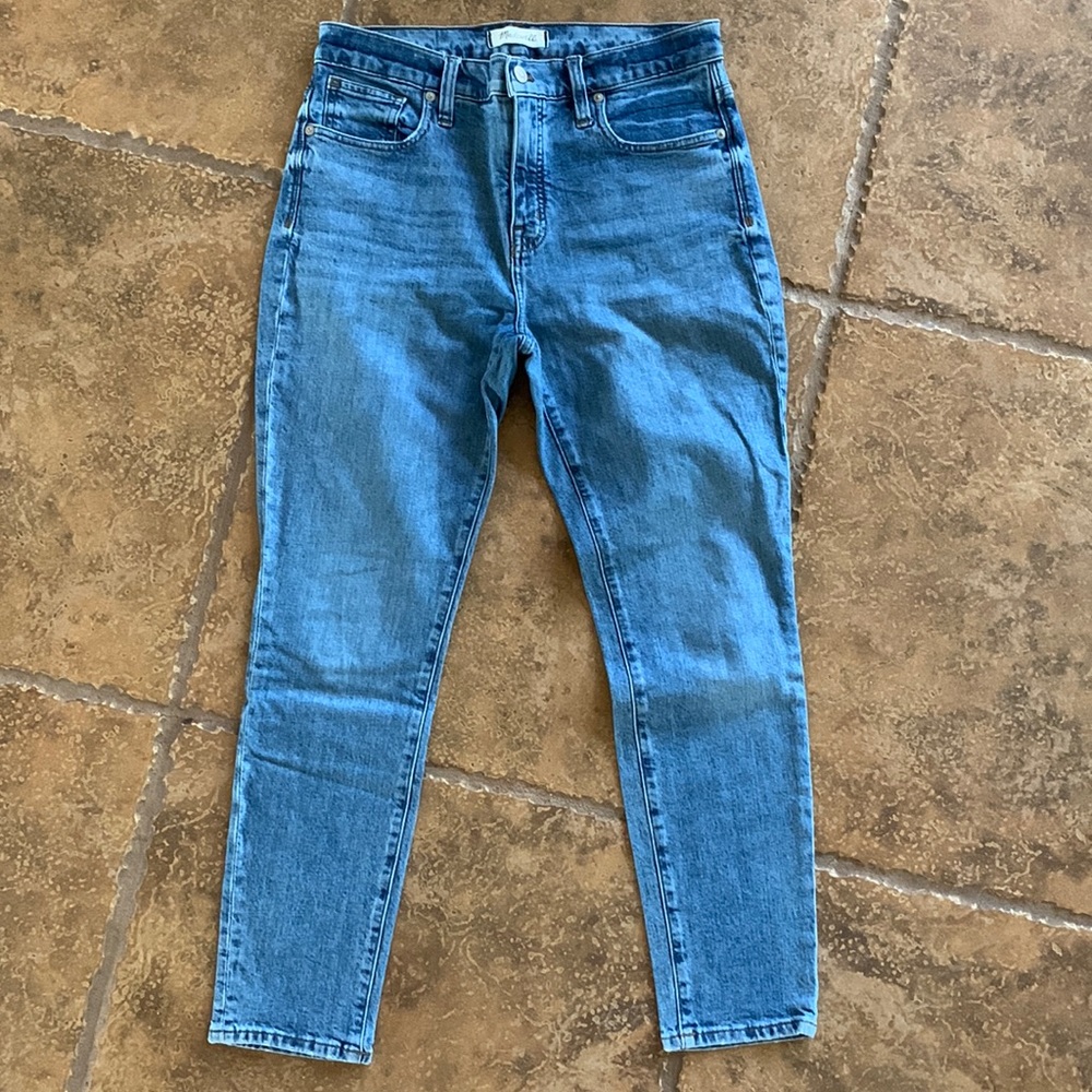 Madewell High Rise Skinny Jeans